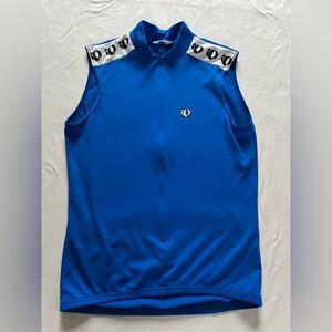 Pearl Izumi/ large/ unisex/ bike vest - sleeveless top/ blue